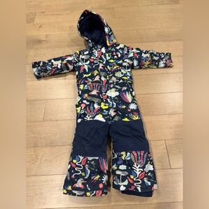 Burton one piece snowsuit size 2